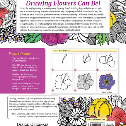 Drawing Florals in 5 Easy Steps