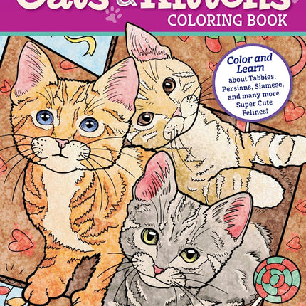 Cats & Kittens Coloring Book