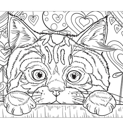 Cats & Kittens Coloring Book