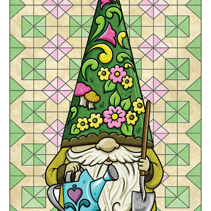 Jim Shore Enchanting Gnomes Coloring Book