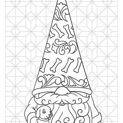 Jim Shore Enchanting Gnomes Coloring Book