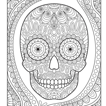 Ultimate Day of the Dead Coloring Book