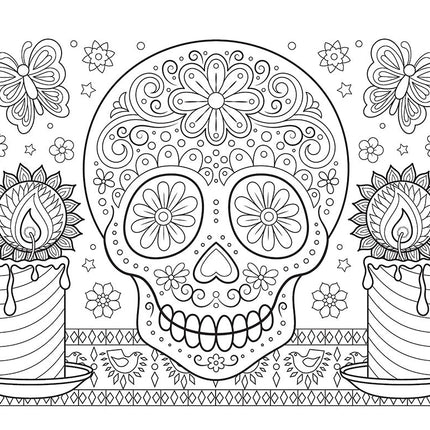 Ultimate Day of the Dead Coloring Book