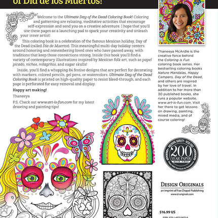 Ultimate Day of the Dead Coloring Book