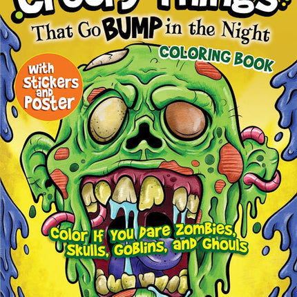 Creepy Things That Go Bump in the Night Coloring Book