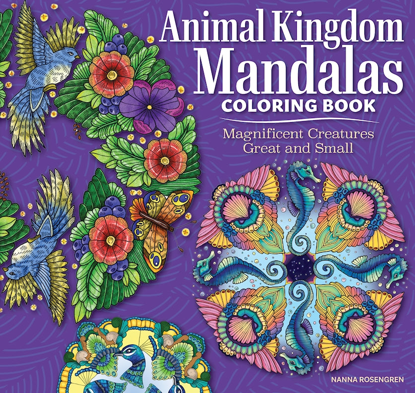 Animal Kingdom Mandalas Coloring Book