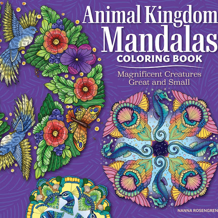 Animal Kingdom Mandalas Coloring Book