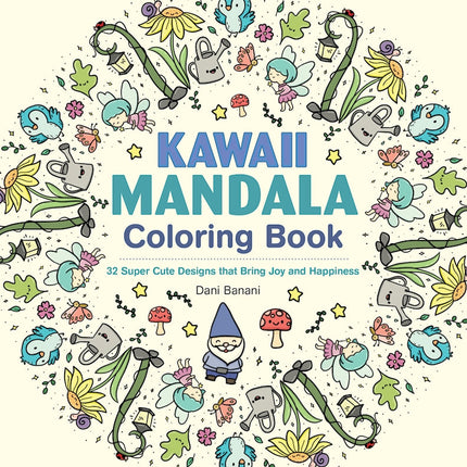 Kawaii Mandala Coloring Book