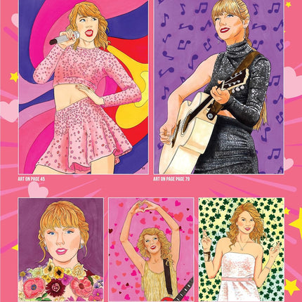 SUPER FAN-tastic Taylor Swift Coloring & Activity Book