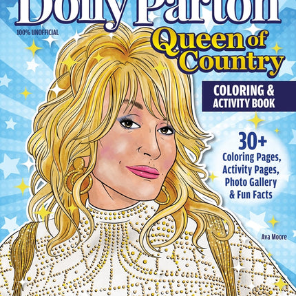 Ultimate Dolly Parton Queen of Country Coloring Book