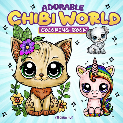 Adorable Chibi World Coloring Book