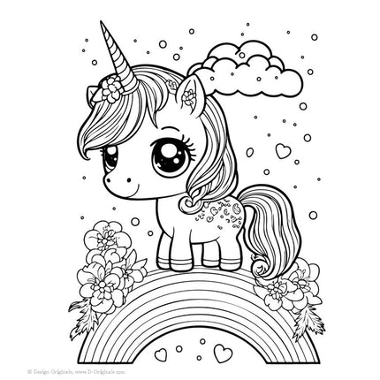 Adorable Chibi World Coloring Book