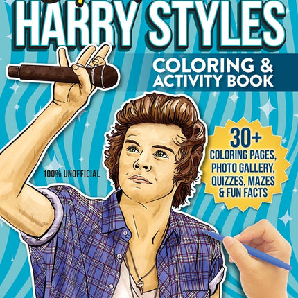 Super Fabulous Harry Styles Coloring & Activity Book