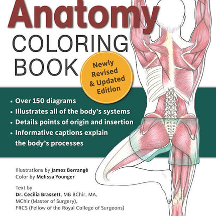 Complete Anatomy Coloring Book, Newly Revised and Updated Edition