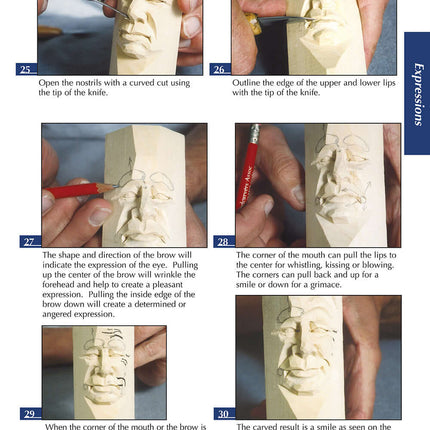 Caricature Carving from Head to Toe