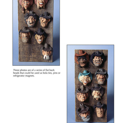 Caricature Carving from Head to Toe