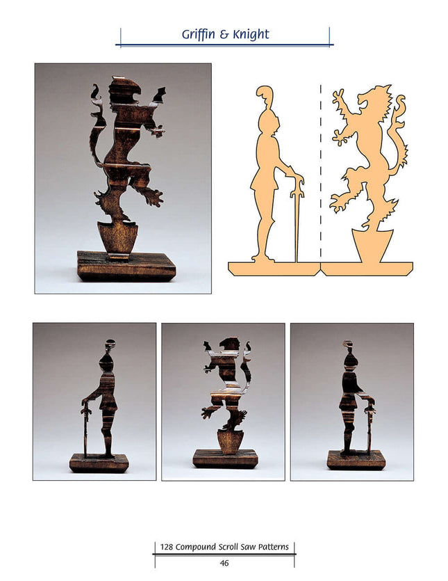 128 Compound Scroll Saw Patterns