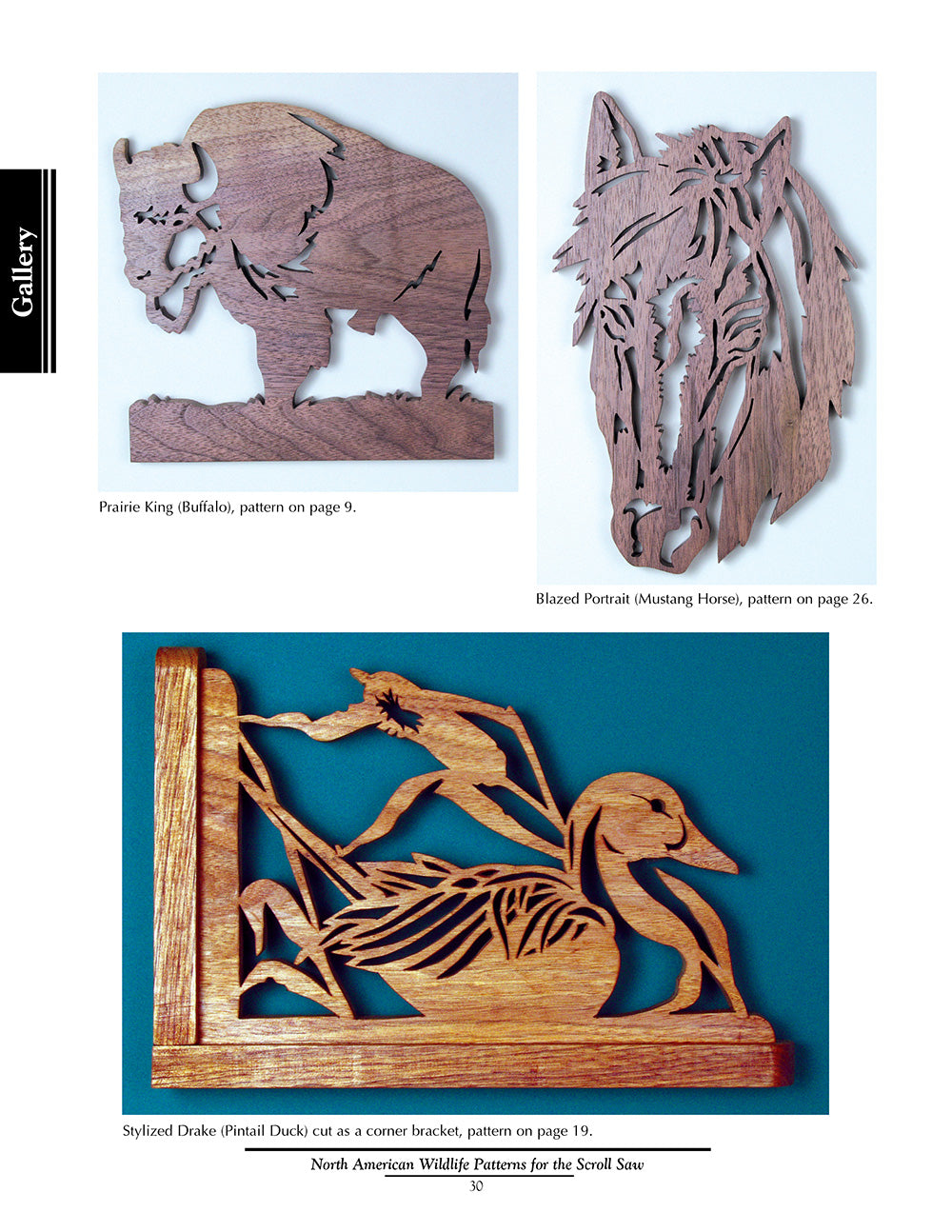 North American Wildlife Patterns for the Scroll Saw