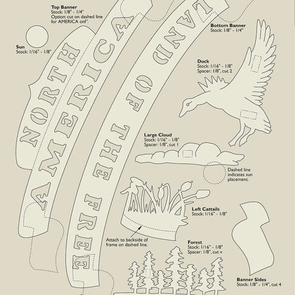 Scenes of North American Wildlife for the Scroll Saw