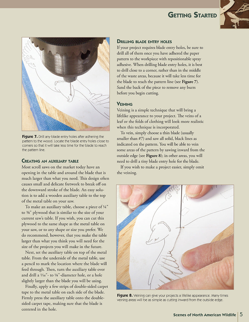 Scenes of North American Wildlife for the Scroll Saw