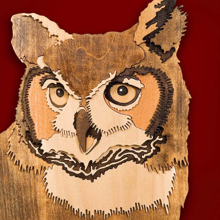 Animal Portraits in Wood