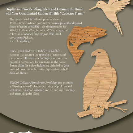 Wildlife Collector Plates for the Scroll Saw