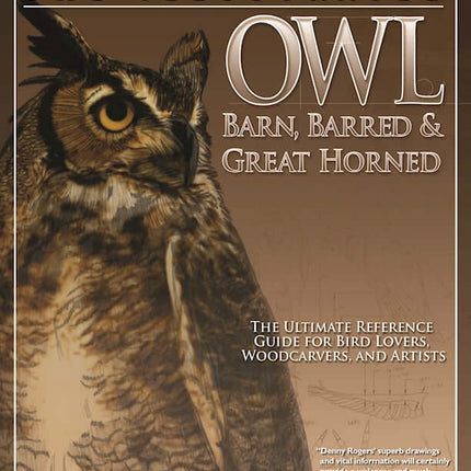 Illustrated Owl: Barn, Barred & Great Horned