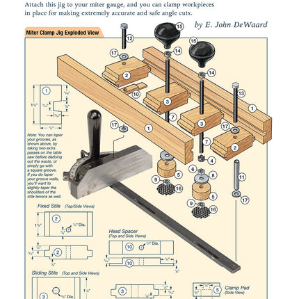 Jigs & Fixtures for the Table Saw & Router