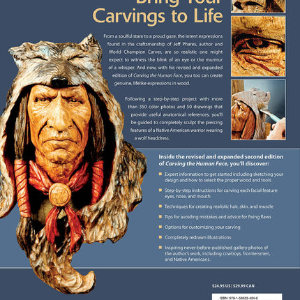 Carving the Human Face, Second Edition, Revised & Expanded