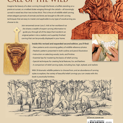 Wildlife Carving in Relief, Second Edition Revised and Expanded