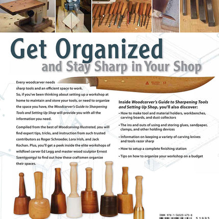 Woodcarver's Guide to Sharpening, Tools and Setting Up Shop (Best of WCI)