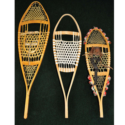 Building Wooden Snowshoes & Snowshoe Furniture