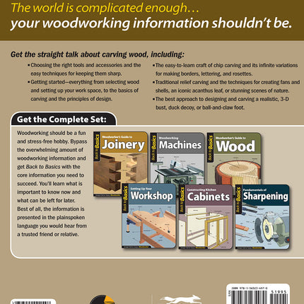 Woodworker's Guide to Carving (Back to Basics)