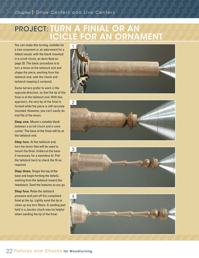 Fixtures and Chucks for Woodturning