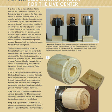 Fixtures and Chucks for Woodturning