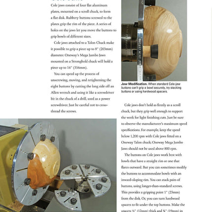 Fixtures and Chucks for Woodturning