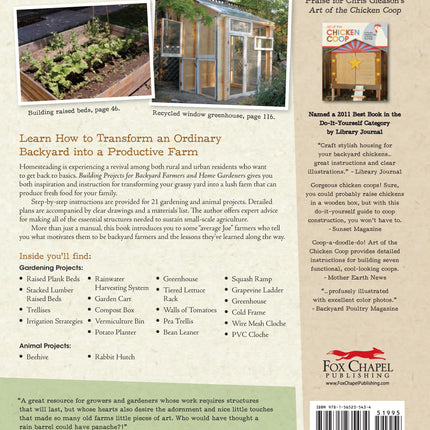 Building Projects for Backyard Farmers and Home Gardeners