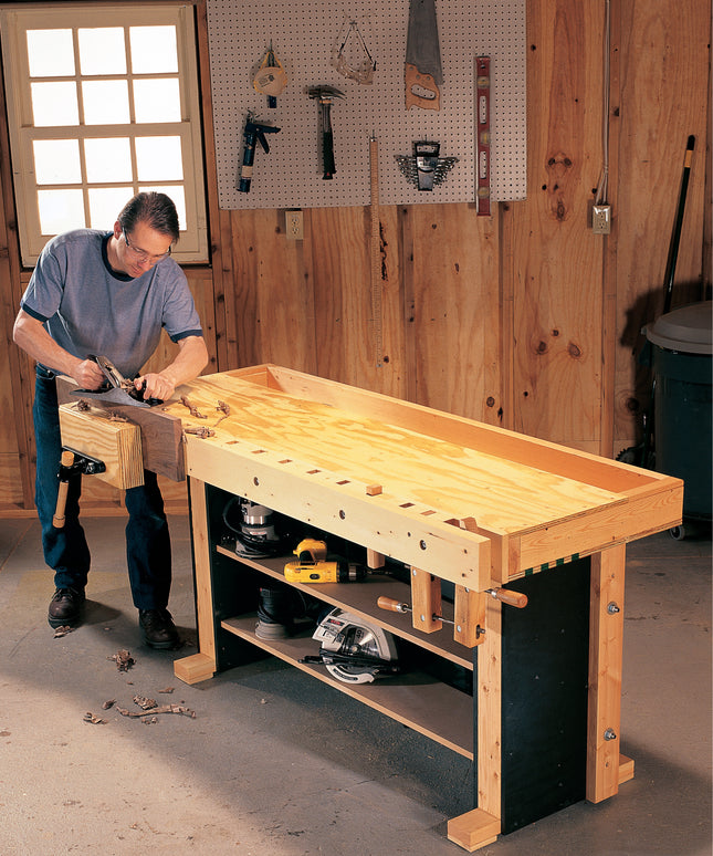 How to Make Workbenches & Shop Storage Solutions