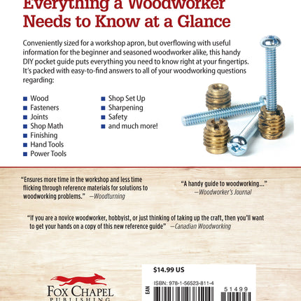 Woodworker's Pocket Reference, Second Edition