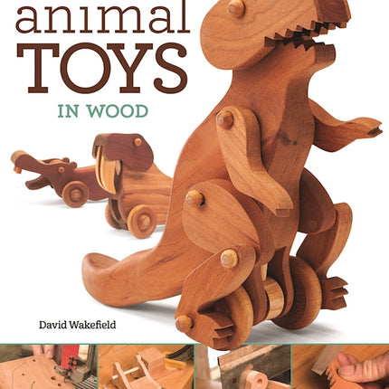 Animated Animal Toys in Wood