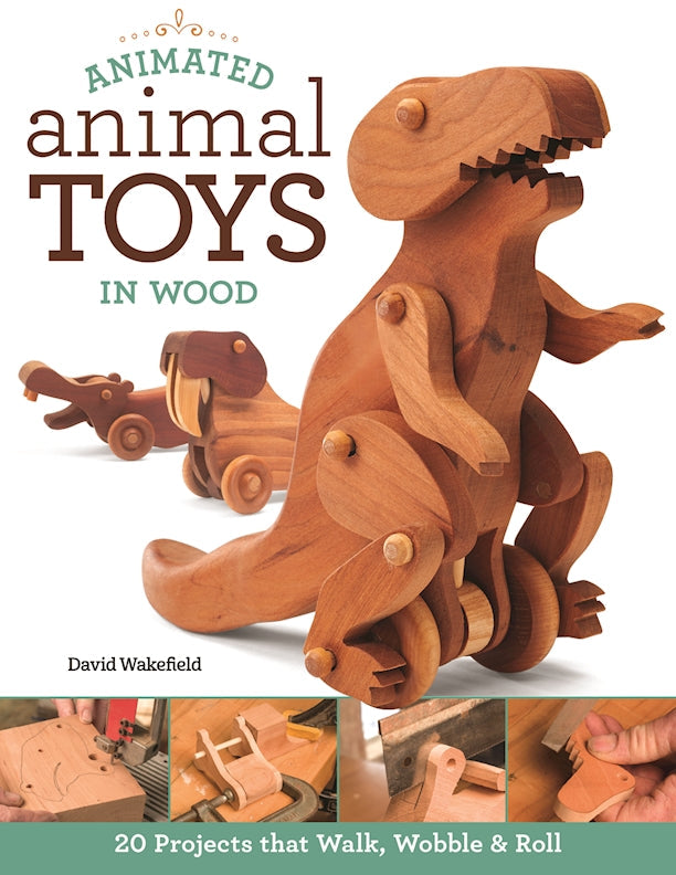 Animated Animal Toys in Wood