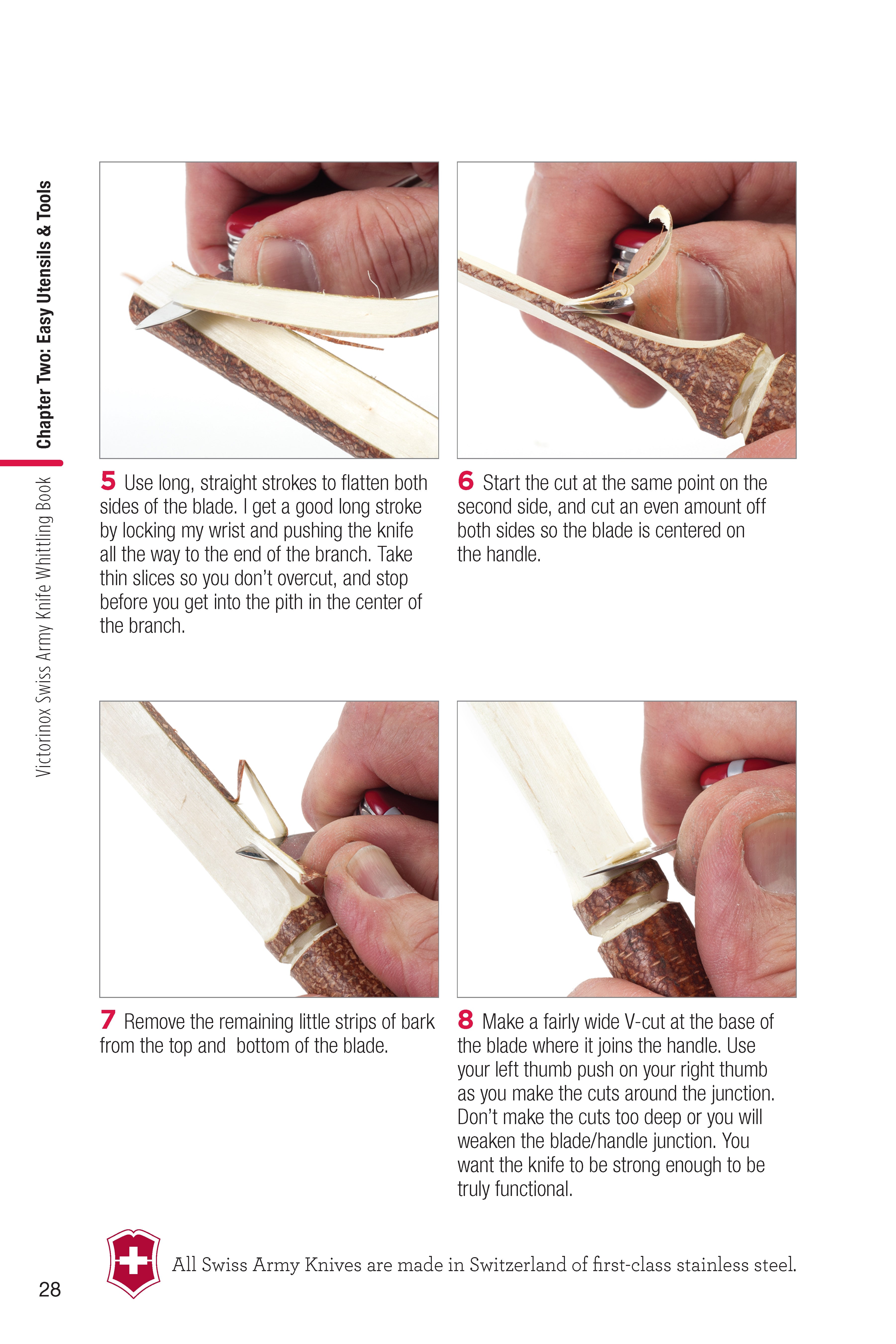 Victorinox Swiss Army Knife Book of Whittling