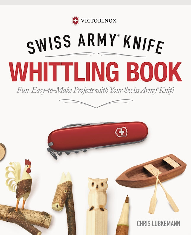 Victorinox Swiss Army Knife Whittling Book, Gift Edition