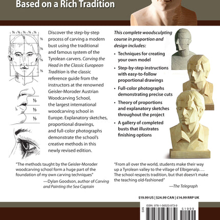 Carving the Head in the Classic European Tradition, Revised Edition