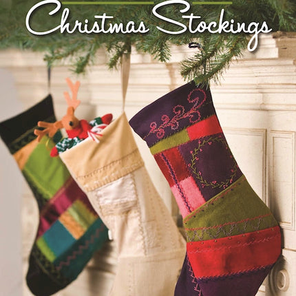 Crazy Quilt Christmas Stockings