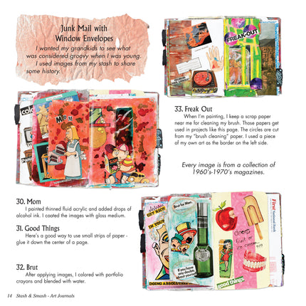 Stash & Smash: Art Journal Ideas