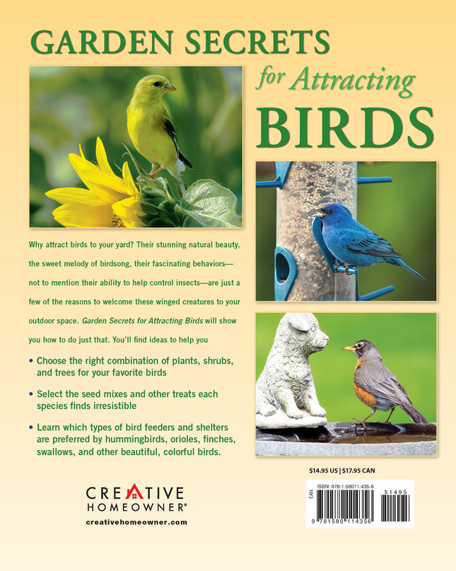 Garden Secrets for Attracting Birds - Use #8637