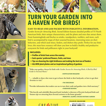 Garden Secrets for Attracting Birds, Second Edition