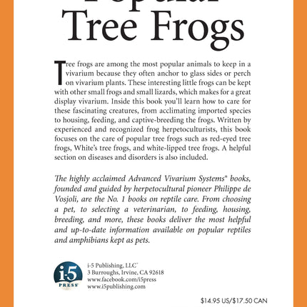 Popular Tree Frogs (Advanced Vivarium Systems)