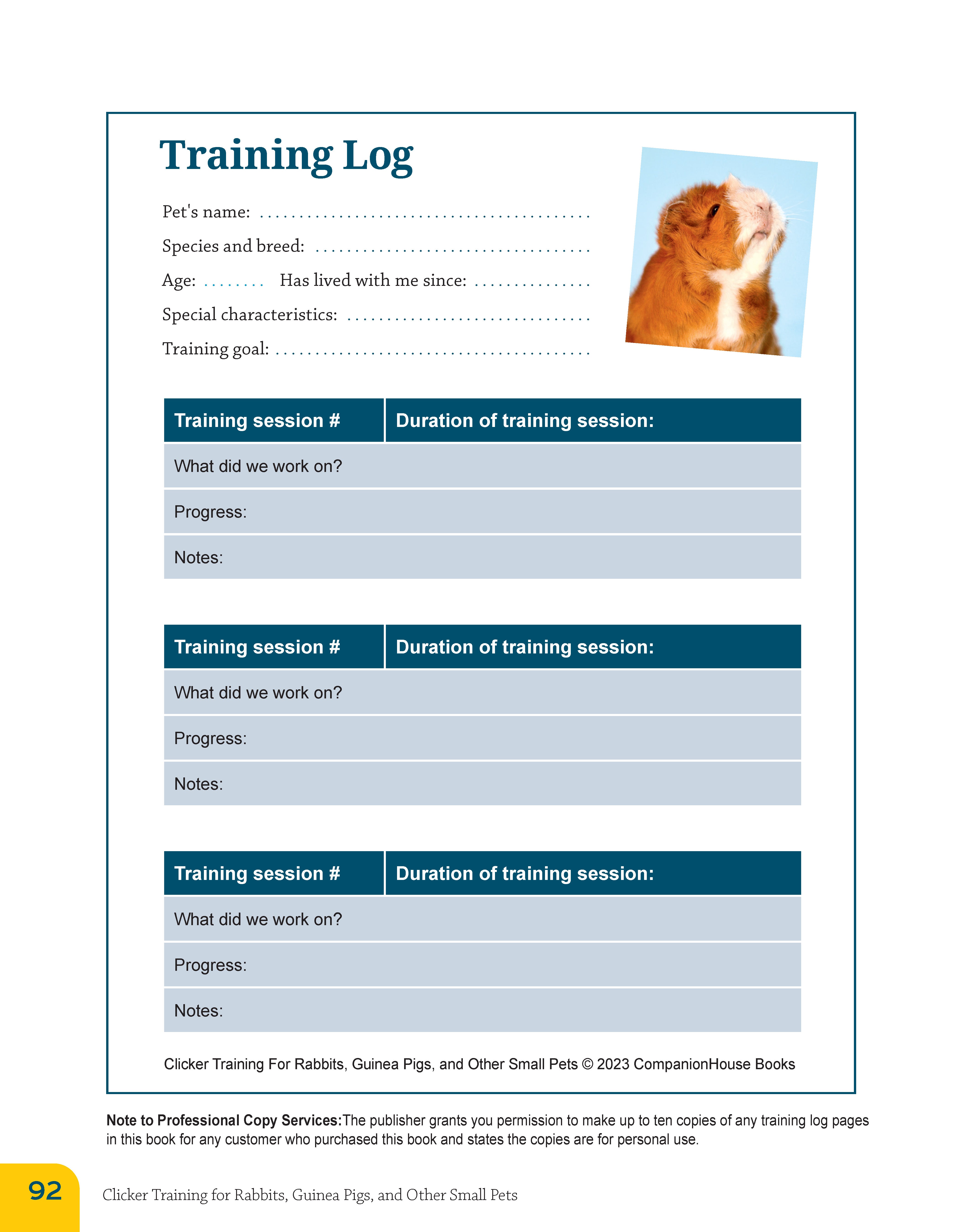 Clicker Training for Rabbits, Guinea Pigs, and Other Small Pets